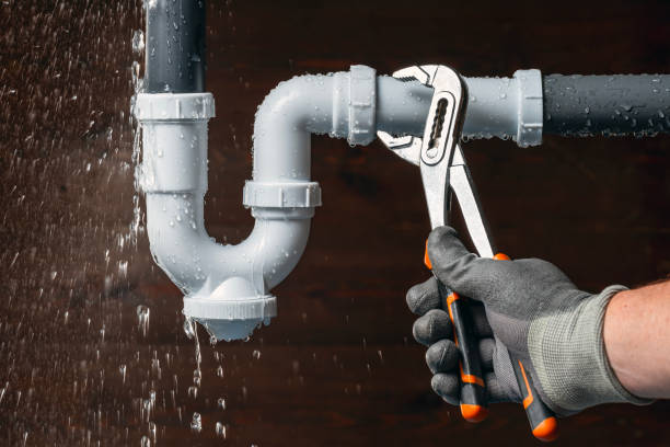 Professional Drain Cleaning technician working in Westfield, NC
